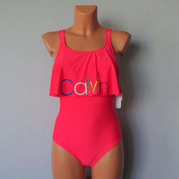 Calvin Klein Other - Calvin Klein NWT Girls 51 Fiesta 1 Piece Swimsuit